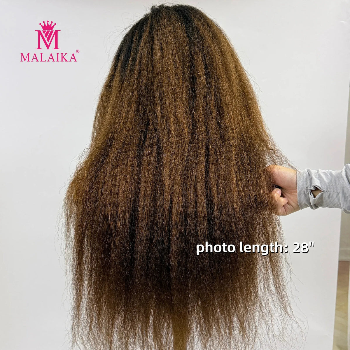 T1B/4 Yaki Straight 350% Density 13x4 Lace Front Human Hair Wig Natural Color Kinky Straight Brazilian Hair Wig For Black Women