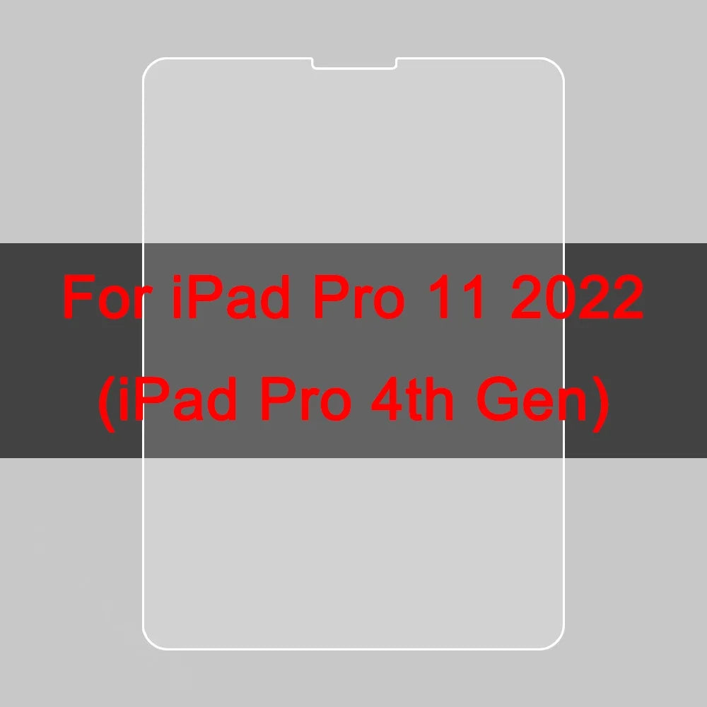 3Pcs Soft PET Screen Protector For iPad Air 5 4 3 2 1 Mini 6 5 For iPad 10.9 10th 9th 8th 7th 6th 5th Generation Protective Film