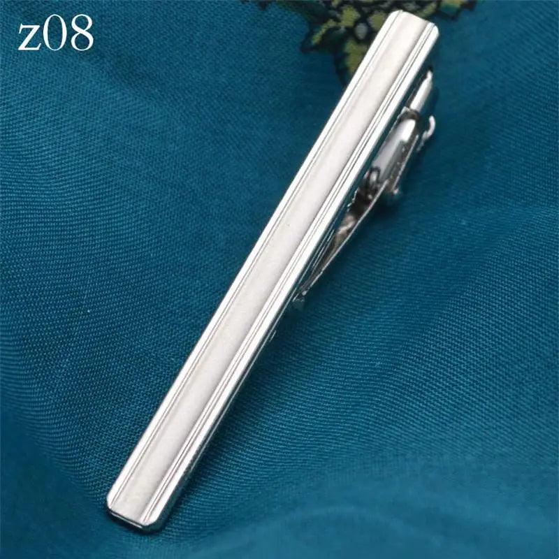 1pc Men's Short Tie Clip Simple Style Pin Clasp Rose Gold Color Male Business Necktie Clip Classic Men Jewelry Accessories Hot