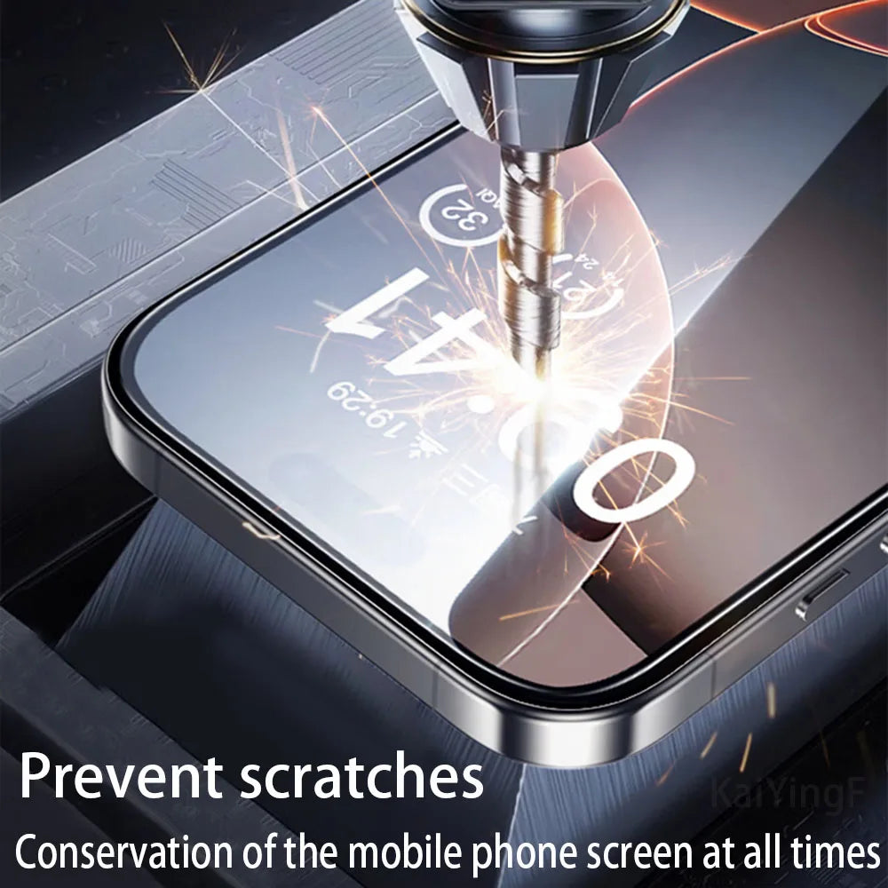 4Pcs Full Cover Tempered Glass For iPhone 17 16 15 14 13 12 11 Pro Max Mini Screen Protector For iPhone 7 8 Plus X XS XR Glass