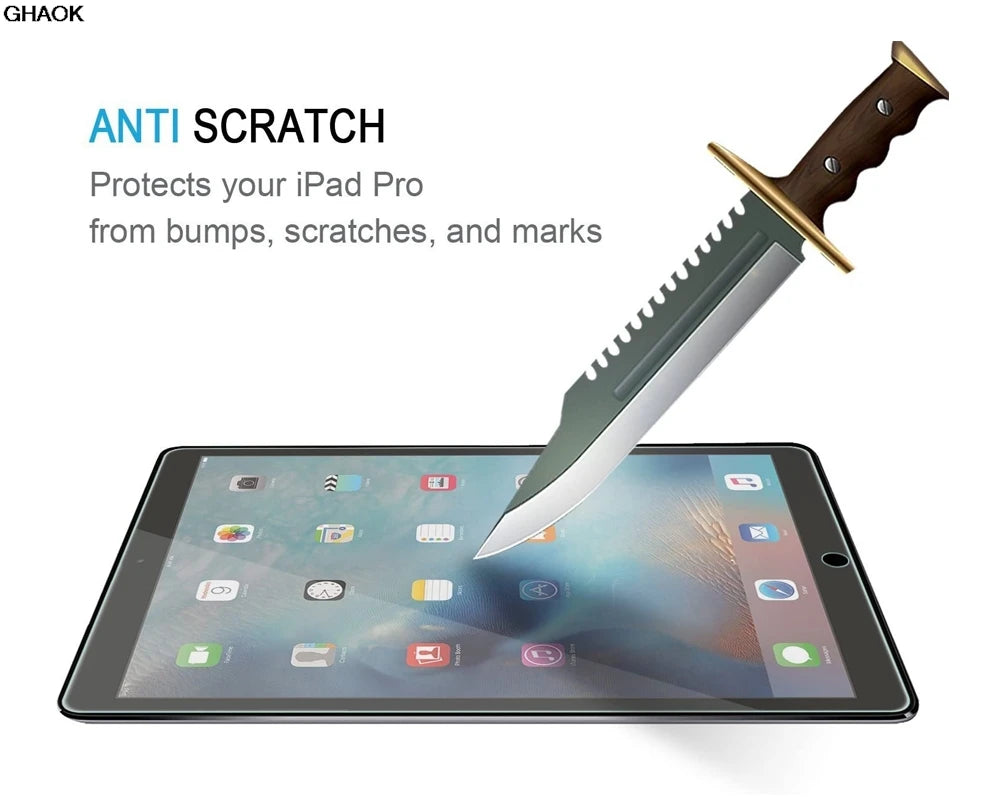2PCS Screen Protector For iPad 9.7'' 2017 2018 5th 6th A1822 A1823 A1893 A1954 Protective Film Anti Scratch Clear Tempered Glass
