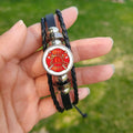 Gift Bracelet For Men High Quality Jewelry Fire Department Firefighter Bracelets Daily Dressing Party Holiday Pendant
