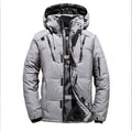 Men's Winter Outdoor Ski Suit Thick Warm Down Jacket Set Windproof Waterproof Mountaineering Coat Harajuku Casual Outerwear New