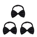 1/2/3Pcs Bow Ties For Men Wedding Bowtie Black Neck Tie Adjustable Bowknot Classic Butterfly Cravat Double Tie Business Gift