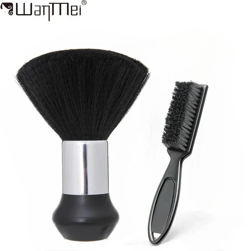 Hair Brush Neck Face Duster Hairdressing Hair Cutting Broken Hair Cleaning Brush for Barber Salon Hairdressing Styling Tool