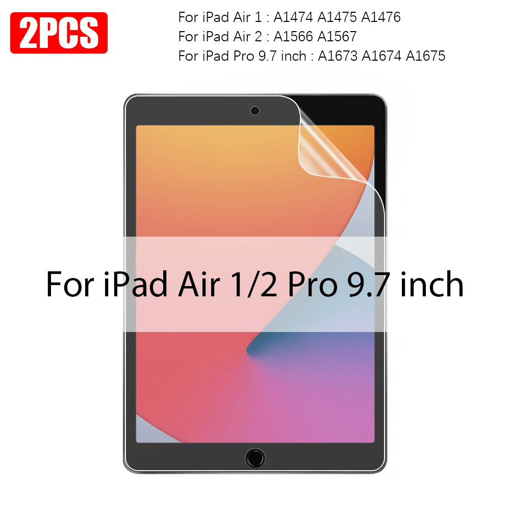 2PCS Paper Feel Film For Ipad 10 10th Pro 13 M4 M5 12.9 2025 Screen Protector Ipad Air 11 5 4 M3 M2 A16 9th Generation Mini 6 7