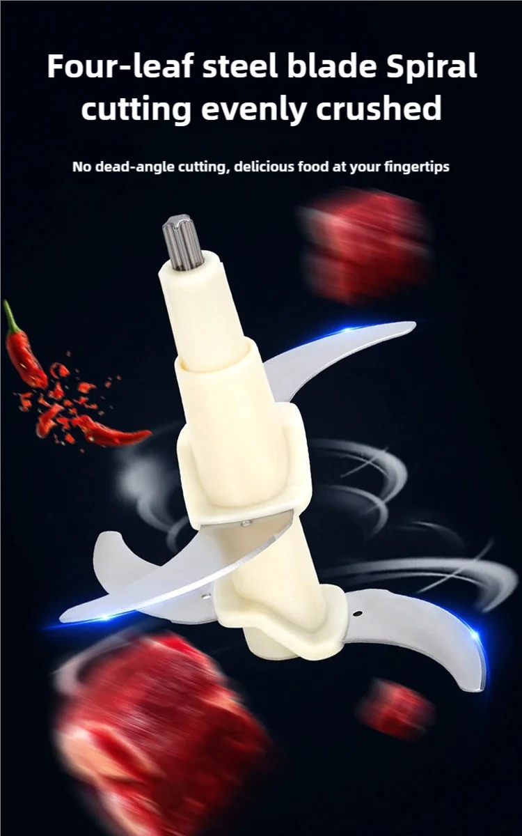 Household Yam Pound 6L 8L 12L 15L Cassava Fufu Mashing Machine Multifunctional Electric Meat Grinder