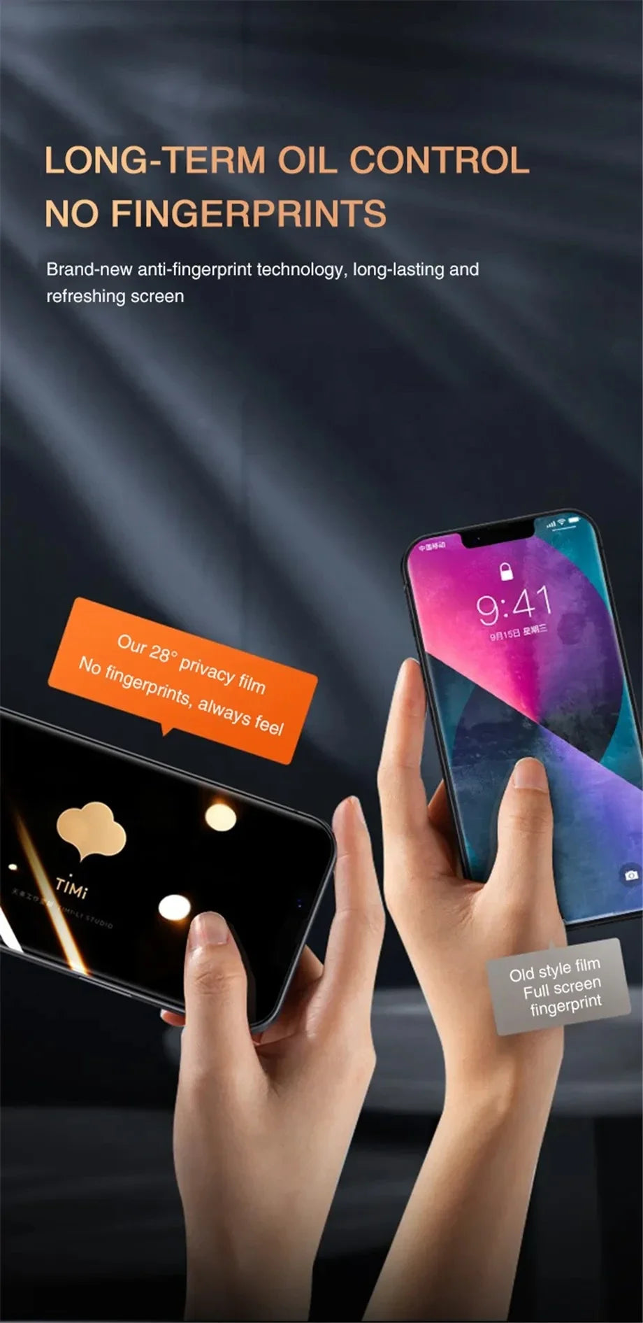 1-5Pcs Anti-Spy Tempered Glass For IPhone 15 14 13 12 11 Pro Max Full Cover Privacy Screen Protector For IPhone 13 14 15 Glass