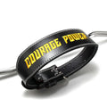 Embroidered Weightlifting Belt Unisex PU Gym Belt for Strength Training, Adjustable Support for Powerlifting CrossFit Deadlift