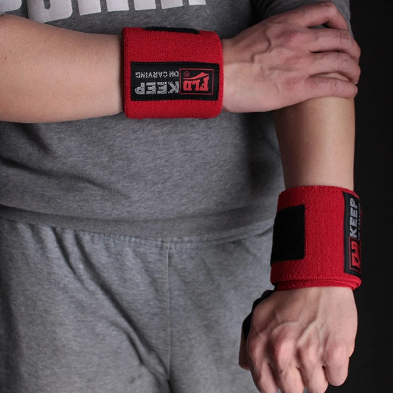 Weightlifting Wrist Wraps 63cm Elastic Wrist Straps W/ Thumb Loop  Gym Heavy Duty Wrist Support for Cross Deadlifts Powerlifting