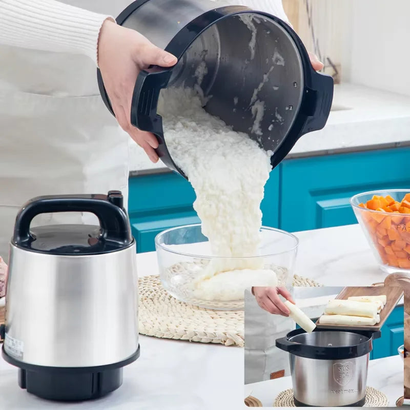 Household Yam Pound 6L 8L 12L 15L Cassava Fufu Mashing Machine Multifunctional Electric Meat Grinder