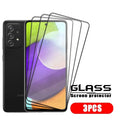 4PCS Full Cover Glass For Samsung A52 Glass Samsung Galaxy A52 Tempered Glass HD 9H Full Cover Screen Protector Samsung A52 A 52