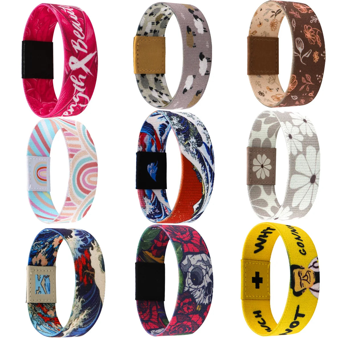 Mountain Bracelet For Women Men Elastic Sports Wristband Fashion Bangles Jewelry Accessories Holiday Gifts
