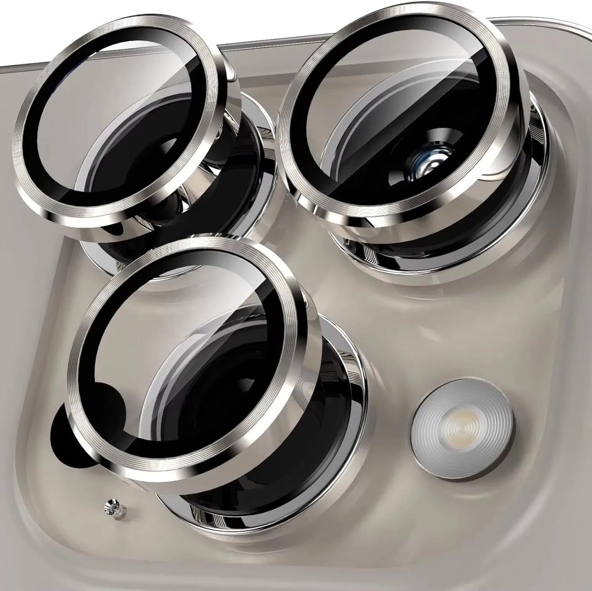 3-2PCS Camera Lens Protector For iPhone 17 Pro Max 17Pro 17Air Metal Ring Protector Glass For iPhone 14 15 16 ProMax Camera Lens