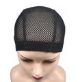Expandable Spandex Dome Cap For Waves Mesh Perfect Fit Free Size Wig Caps With Elastic Nylon Strech Caps Weaving Caps
