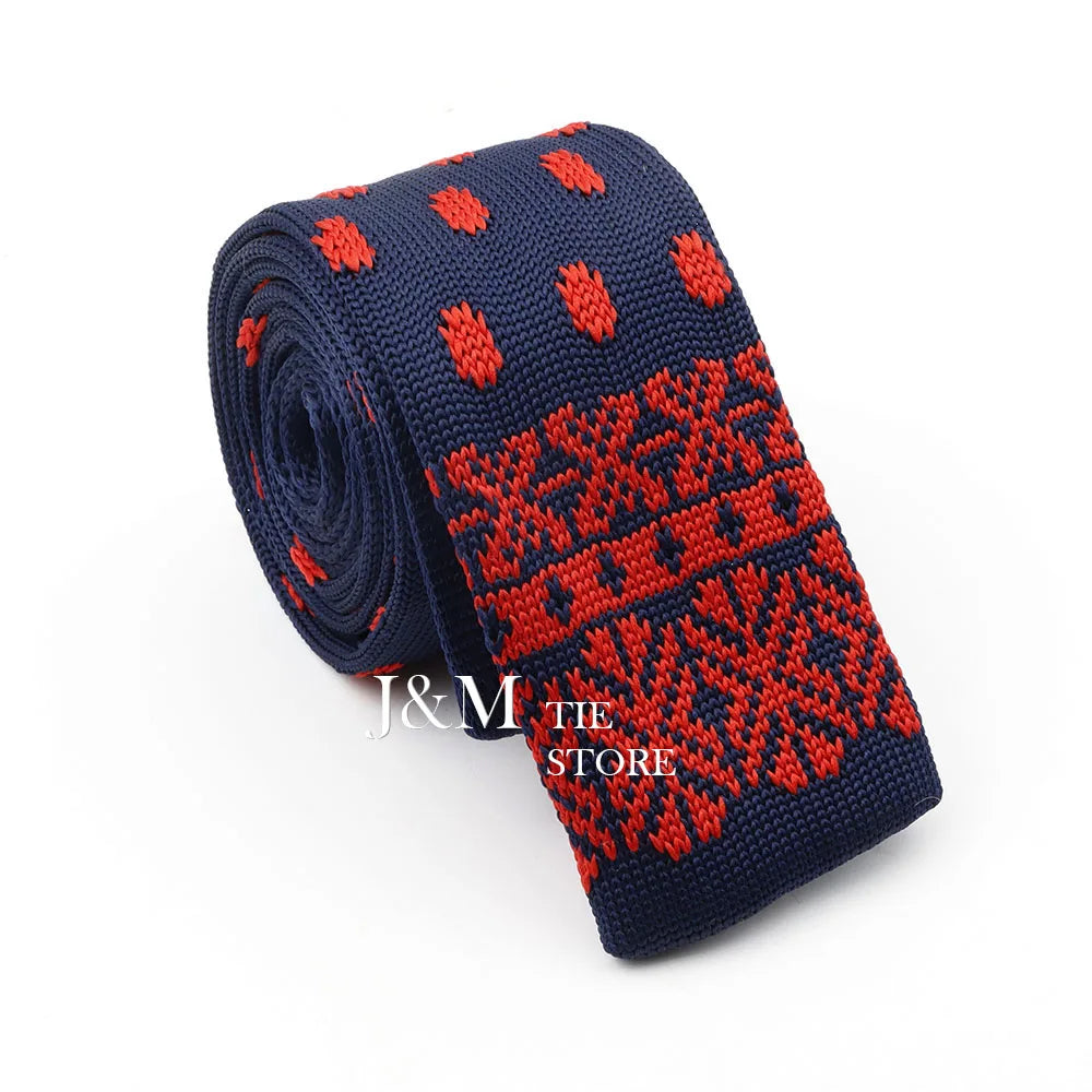 New Knit Ties For Men Casual Skinny Pink Blue Necktie Boys Girls Party Knitted Striped Neck Tie Wedding Groom Necktie Neck Wear