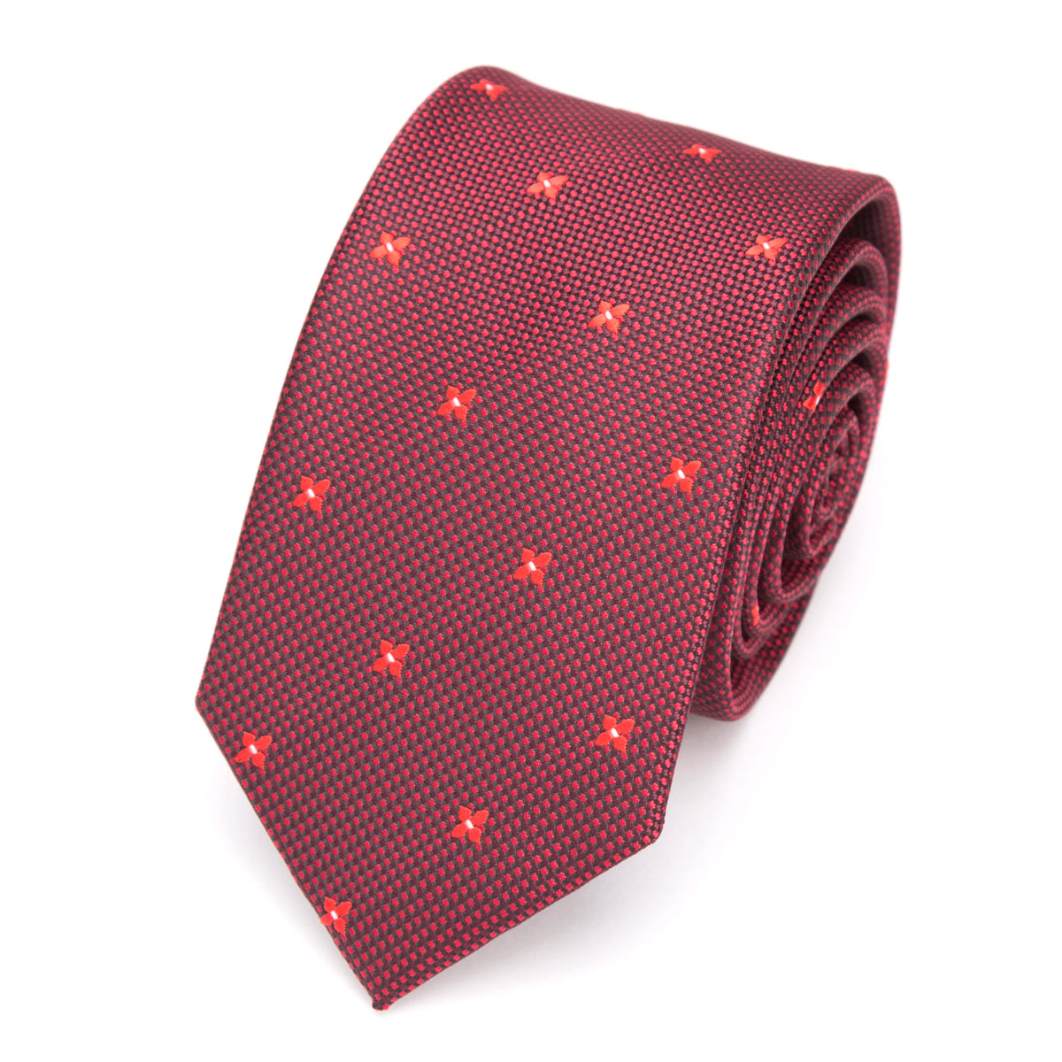 Ties for Men Design Wedding Tie Burgundy Solid Striped Paisley Jacquard Neckties Business Fashion Groom Collar Accessories Gift