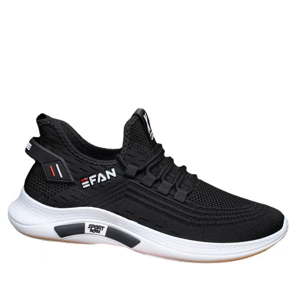 Men Sneakers Casual Shoes Men Flats Zapatillas Hombre Lightweight Pu Leather Breathable Shoe Mens White Sports Tenis Shoes