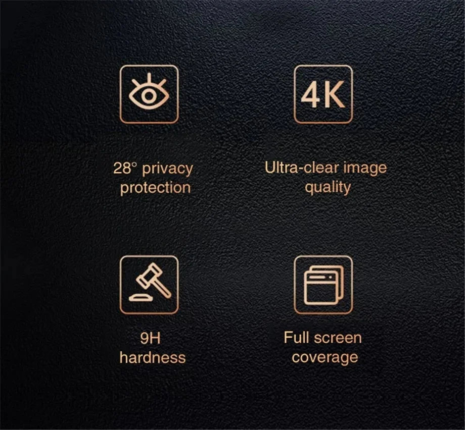 1-5Pcs Anti-Spy Tempered Glass For IPhone 15 14 13 12 11 Pro Max Full Cover Privacy Screen Protector For IPhone 13 14 15 Glass