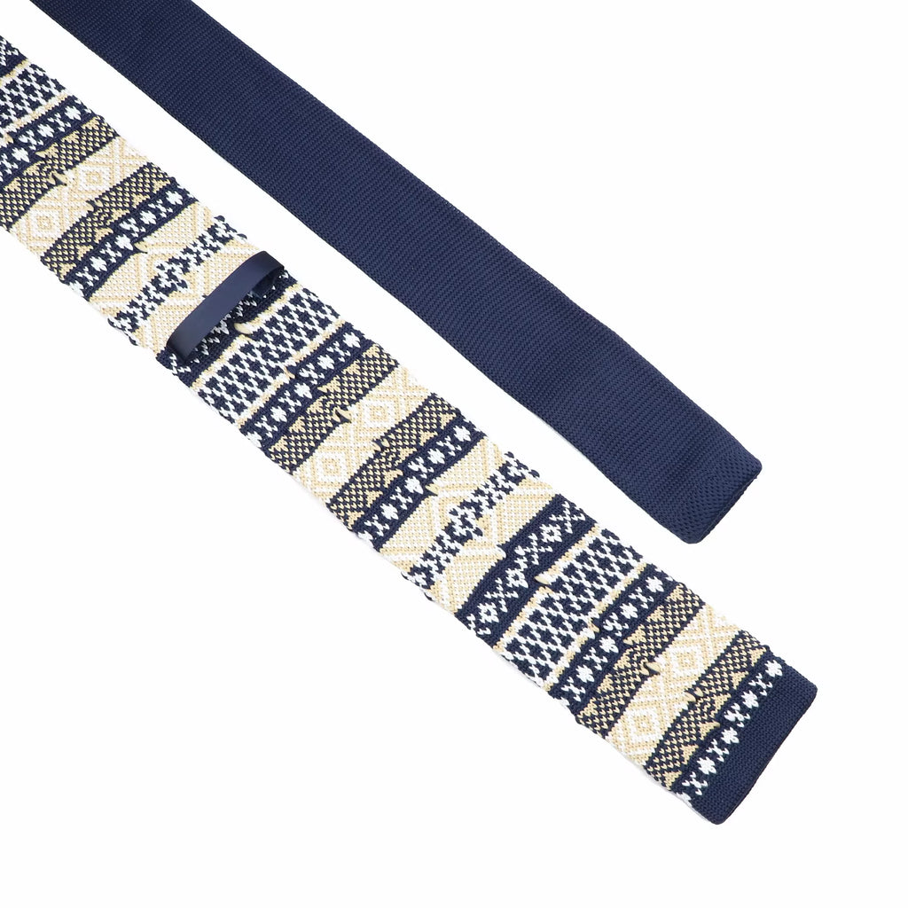New Knit Ties For Men Casual Skinny Pink Blue Necktie Boys Girls Party Knitted Striped Neck Tie Wedding Groom Necktie Neck Wear