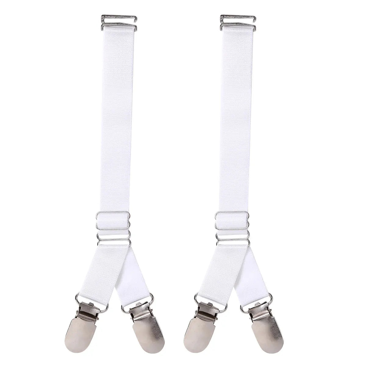 Suspender Clips For Stockings Replacemnt Corset Holder Elastic Garter Belt Straps Y/I Style Unisex Shirt Holder Socks Fastener