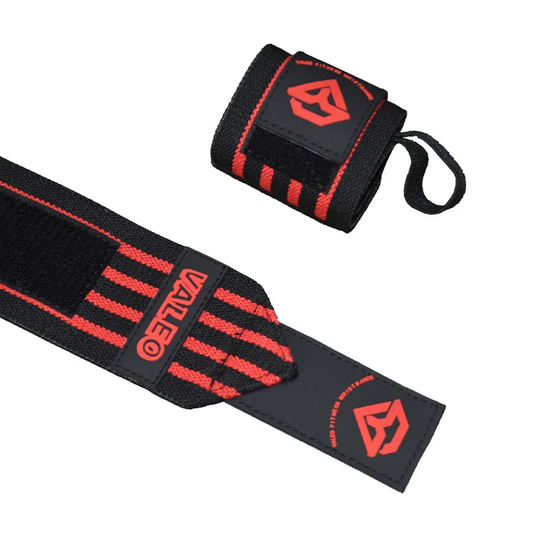 Weightlifting Wrist Wraps 58cm Professional Grade Wrist Support with Heavy Duty Thumb Loop for Men Women Gym Strength Training