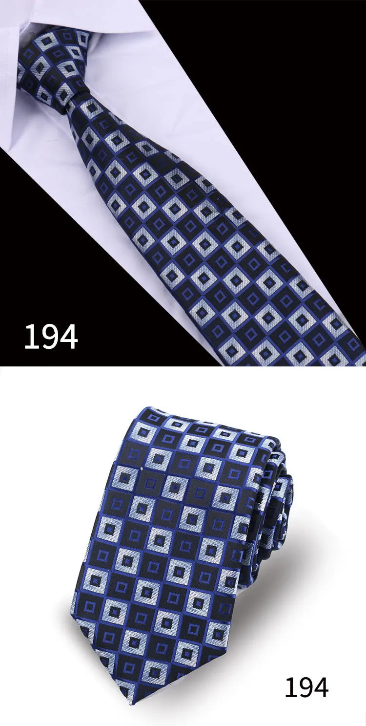 Men Tie Necktie For Men Business Wedding Party Luxury Paisley Necktie Fashion Floral Mens Neck Tie Accessories Wholesale Gravata