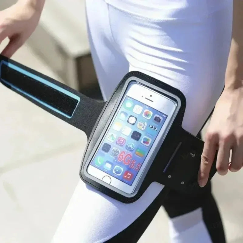 Sports Running Phone Armband Touch Screen Breathable With Key Pocket For iPhone 12-17 Pro Max For Android Gym Jogging Daily Use